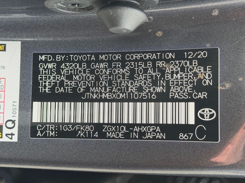 2021 Toyota C-HR XLE