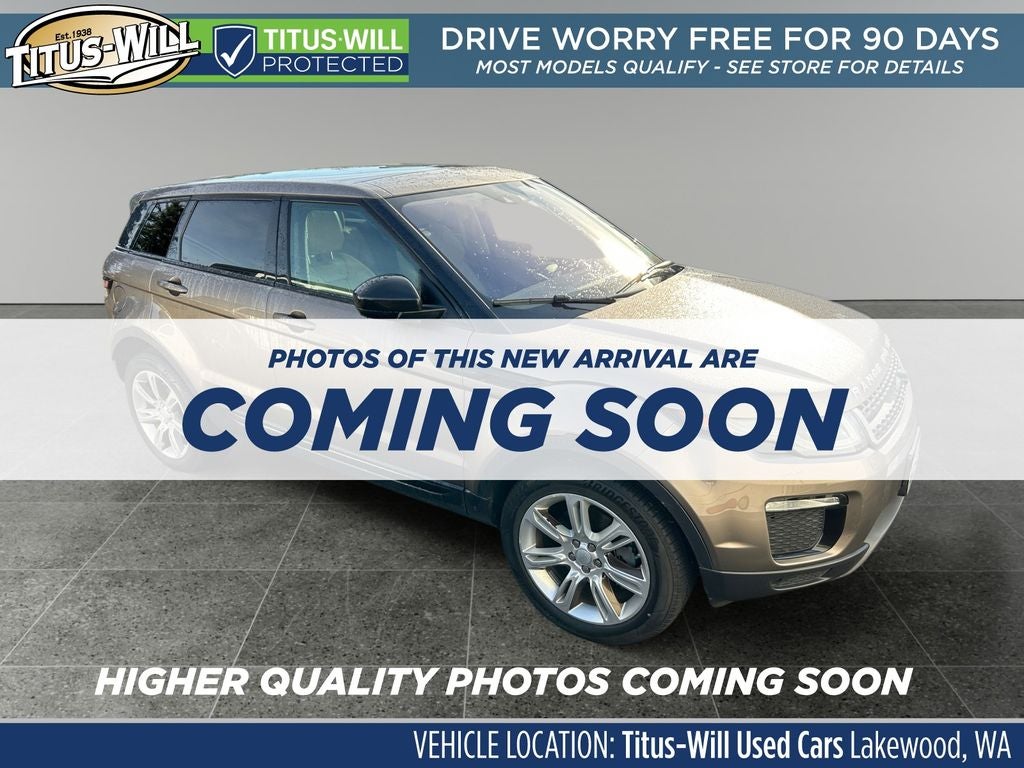 2017 Land Rover Range Rover Evoque SE