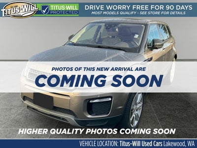 2017 Land Rover Range Rover Evoque SE