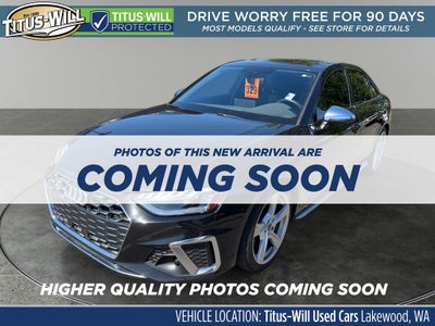 2021 Audi S4 3.0T Premium Plus quattro