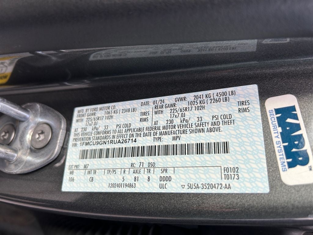 2024 Ford Escape Active