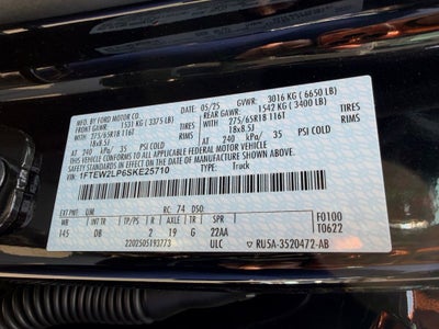 2025 Ford F-150 STX GOLD CERTIFIED PRE-OWNED