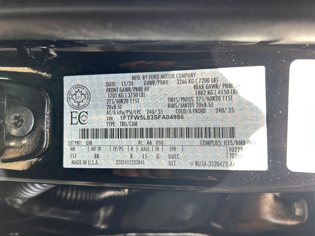 2025 Ford F-150 Lariat