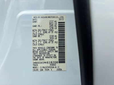 2023 Nissan Frontier PRO-4X