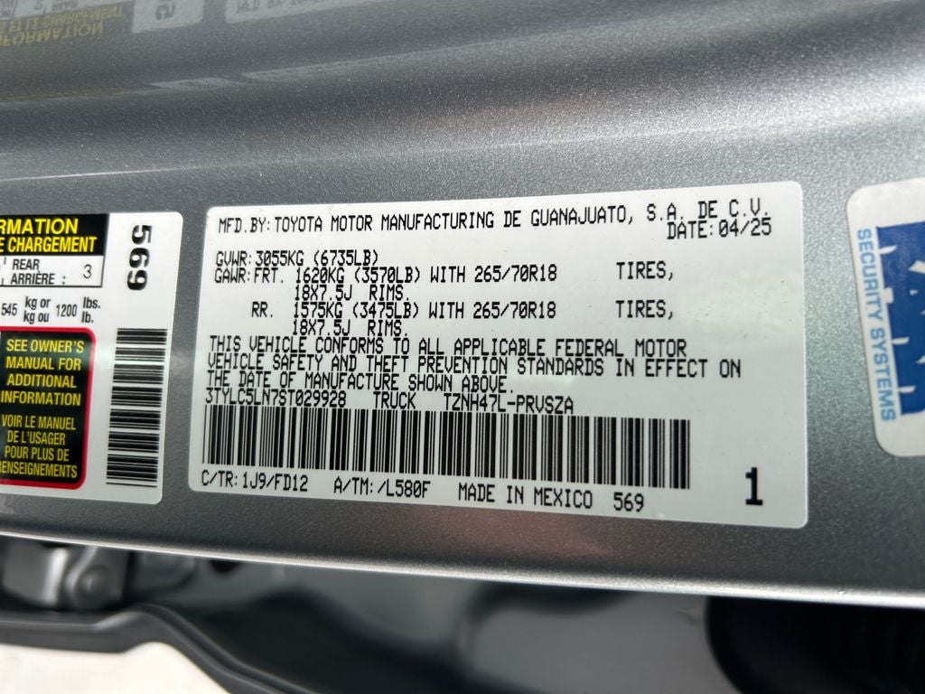 2025 Toyota Tacoma Hybrid TRD Off Road