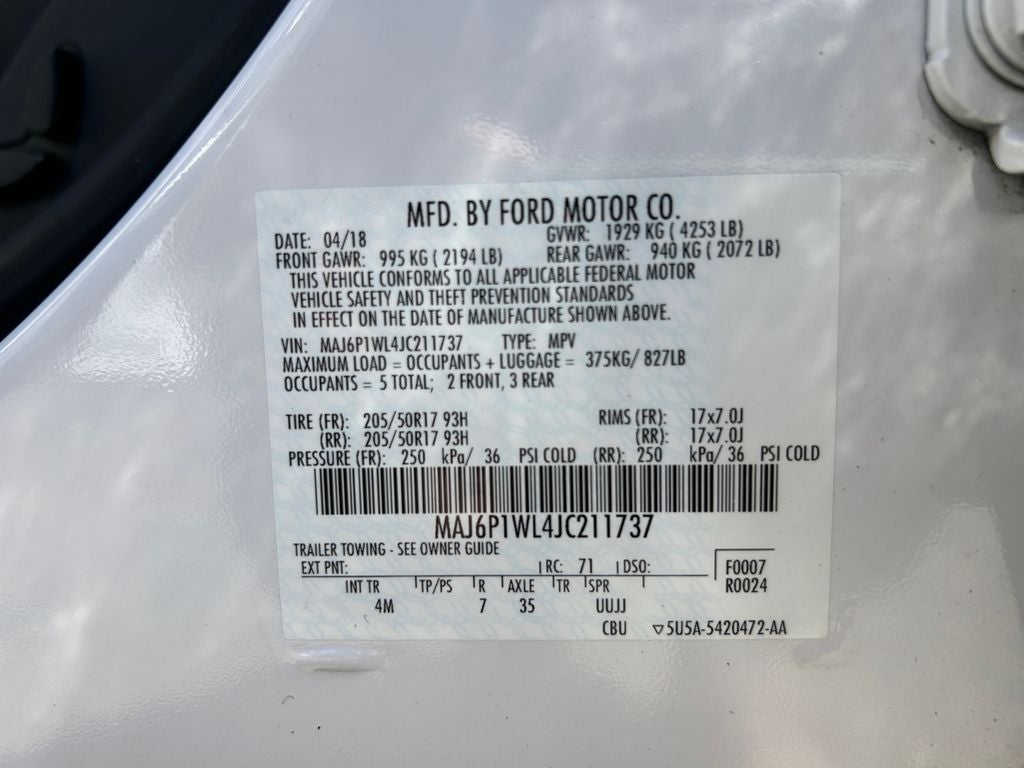 2018 Ford EcoSport Titanium