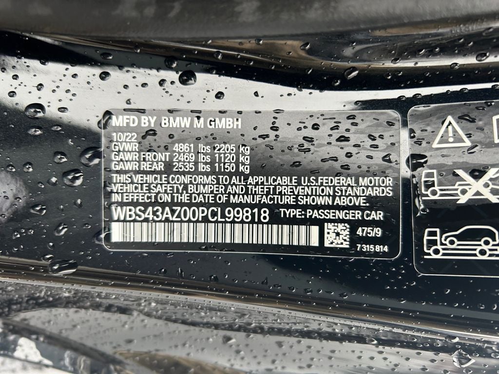 2023 BMW M4 Competition