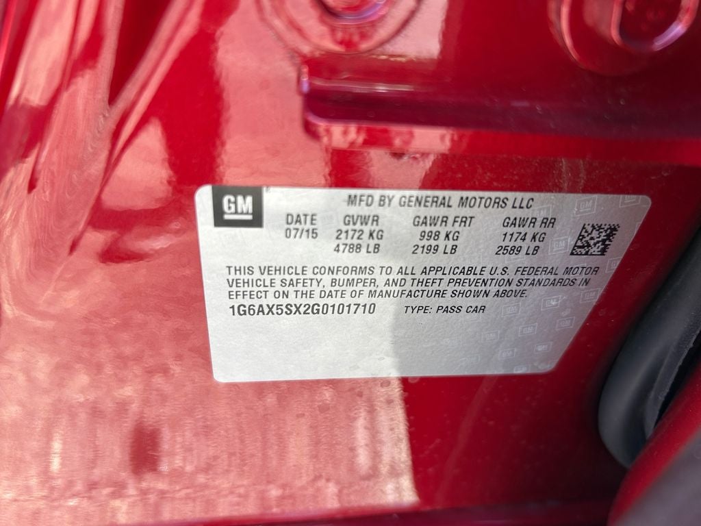 2016 Cadillac CTS 2.0L Turbo Luxury