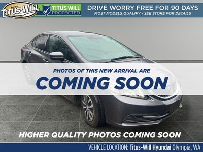 2015 Honda Civic LX 5-SPEED MANUAL