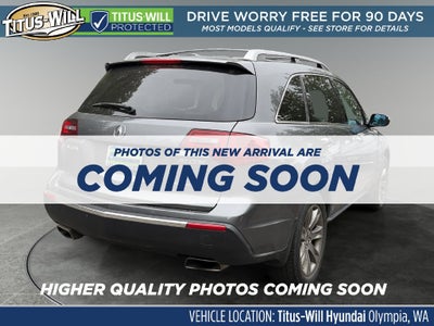 2011 Acura MDX 3.7L Advance Package SH-AWD