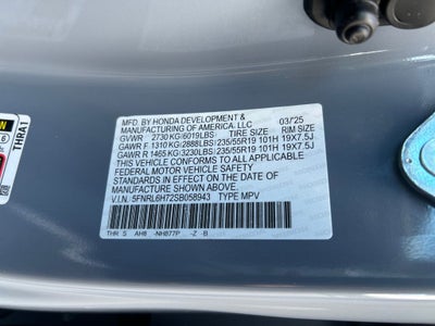 2025 Honda Odyssey Sport-L