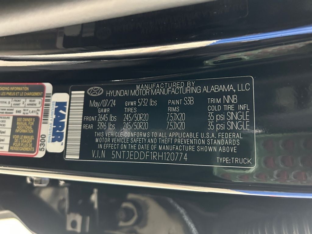 2024 Hyundai Santa Cruz Limited