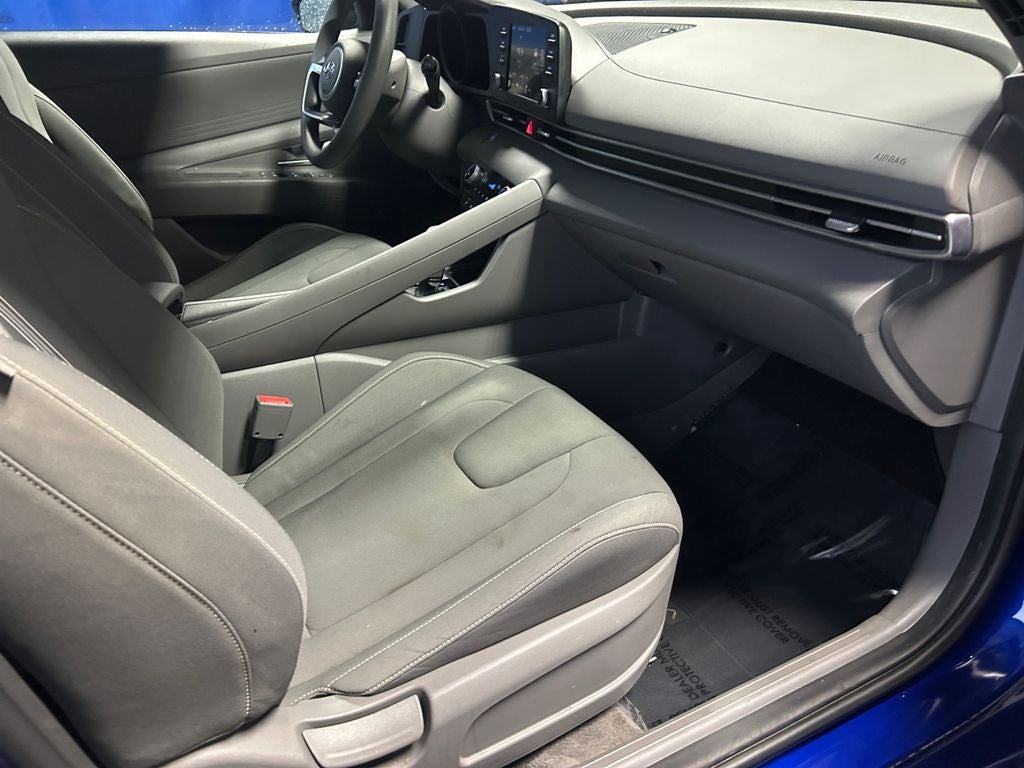 2023 Hyundai Elantra Hybrid Blue