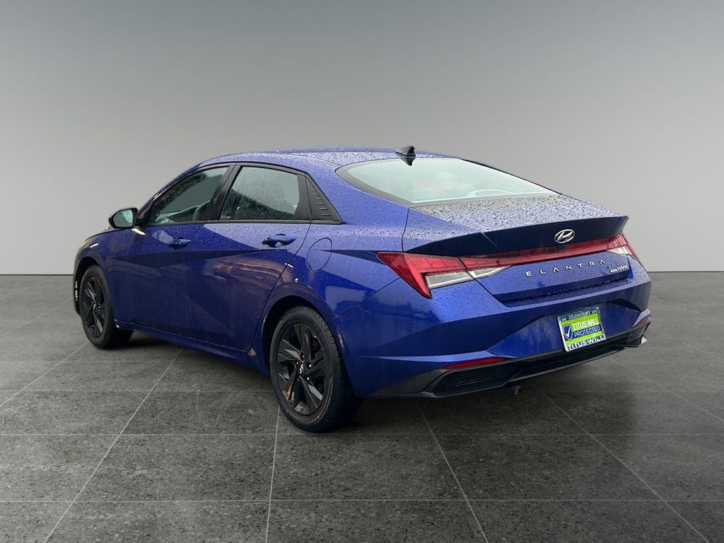 2023 Hyundai Elantra Hybrid Blue