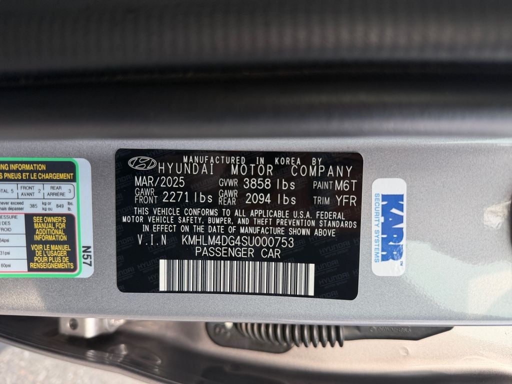2025 Hyundai Elantra SEL Sport