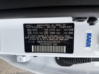 2025 Hyundai Venue SEL