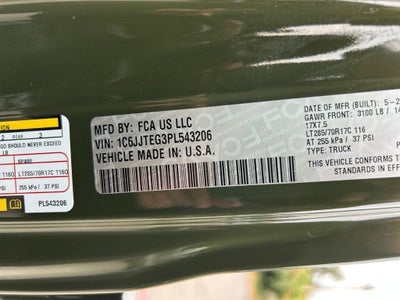 2023 Jeep Gladiator Mojave