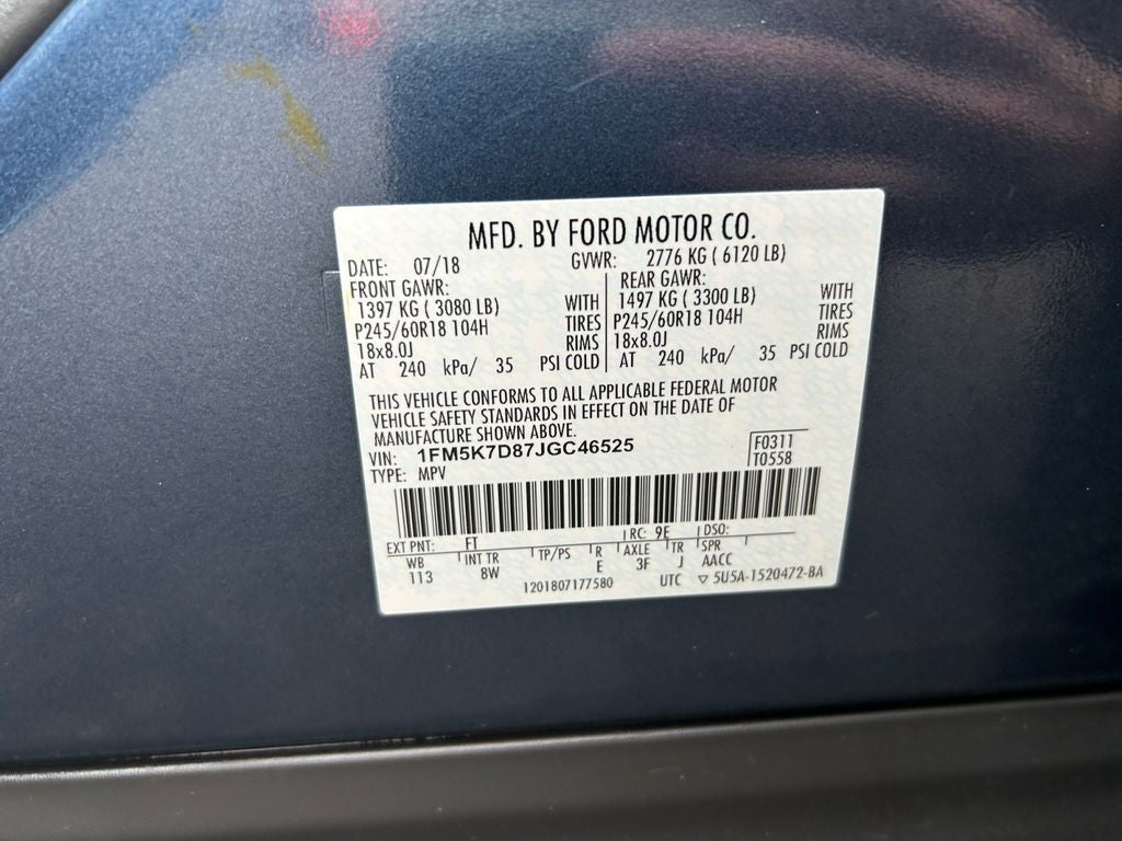 2018 Ford Explorer XLT