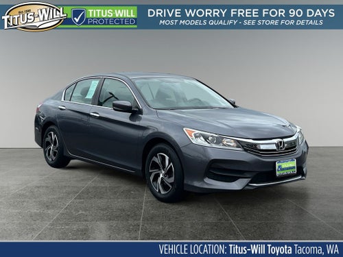 2017 Honda Accord LX 1 Owner