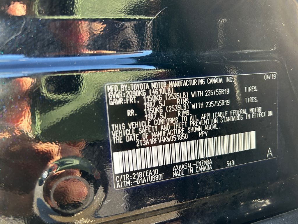 2019 Toyota RAV4 XLE Premium