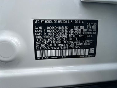 2025 Honda HR-V Sport