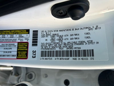 2019 Toyota TACOMA TRD OFFRD TRD Off-Road V6