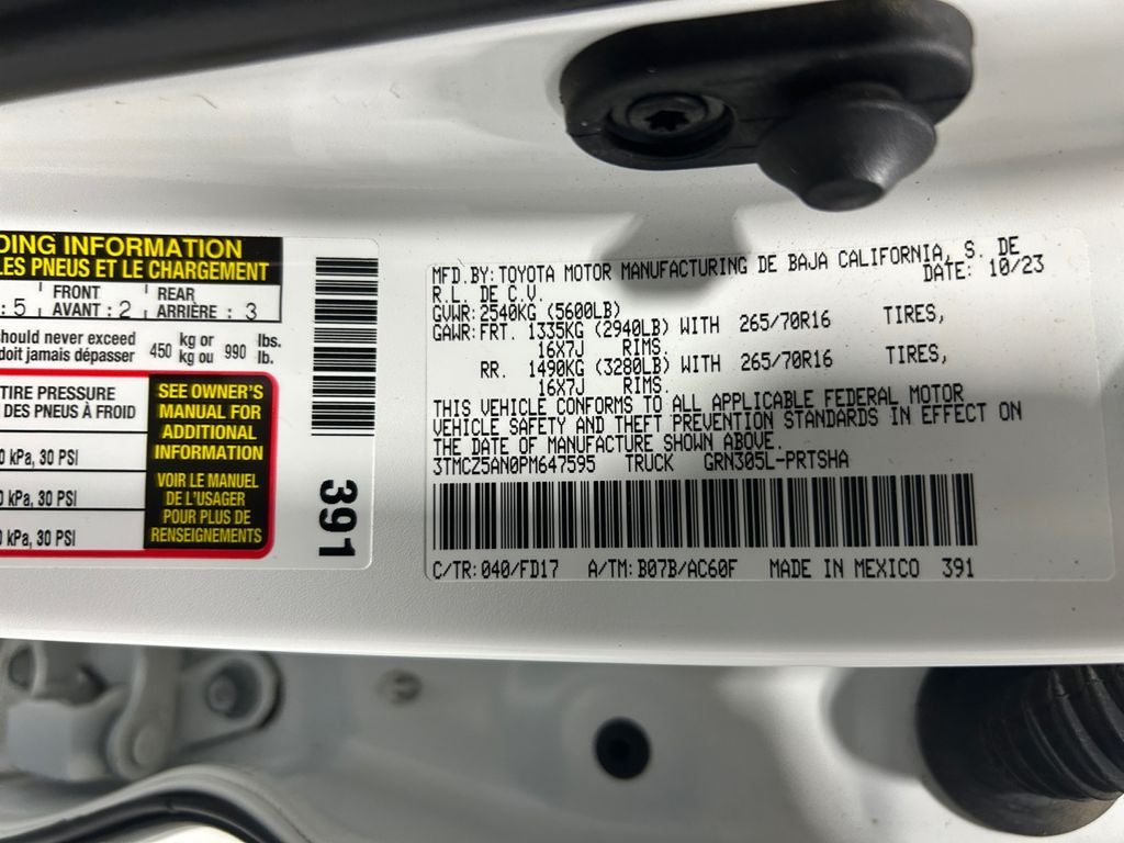 2023 Toyota Tacoma TRD Off-Road V6