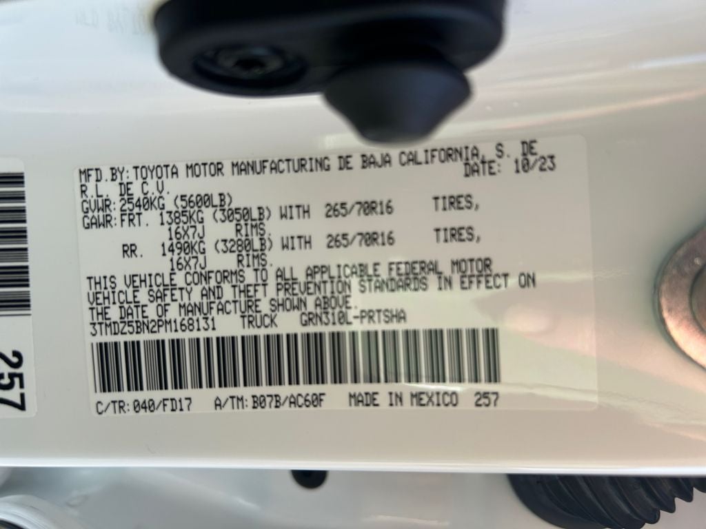 2023 Toyota Tacoma TRD Off-Road V6