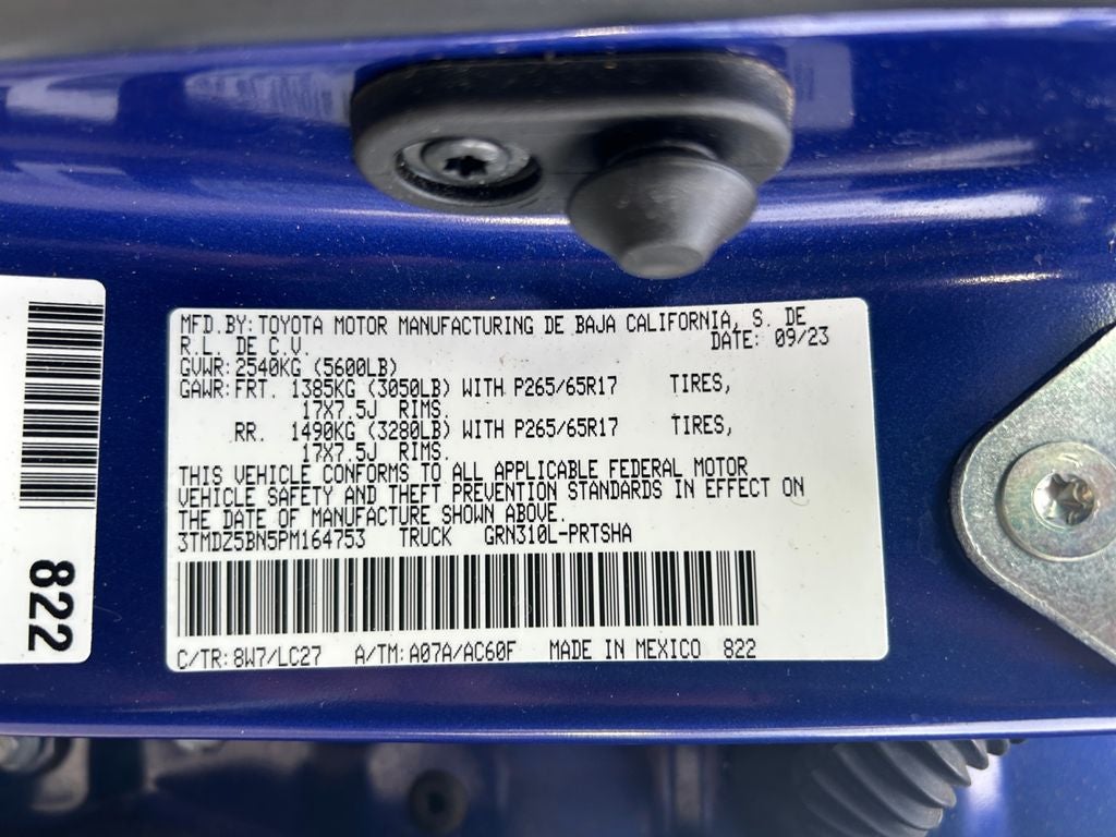 2023 Toyota Tacoma TRD Sport V6