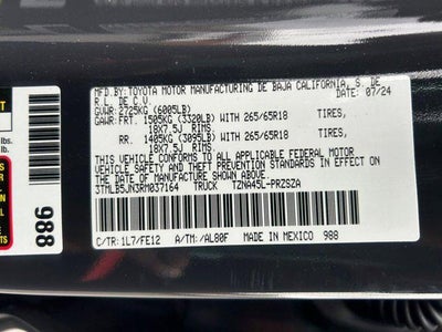 2024 Toyota Tacoma TRD Sport