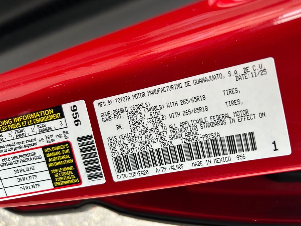 2026 Toyota TACOMA TRD OFFRD TRD Off-Road