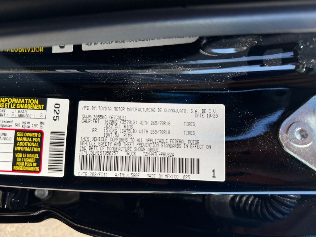 2025 Toyota Tacoma i-FORCE MAX TRD Off Road