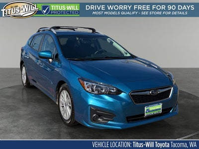 2018 Subaru Impreza 2.0i Premium 1 Owner