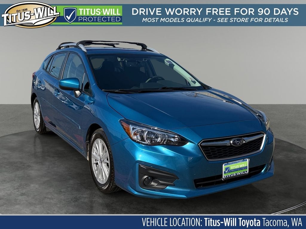 2018 Subaru Impreza 2.0i Premium 1 Owner