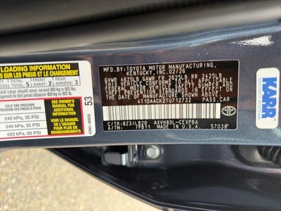 2026 Toyota Camry XSE