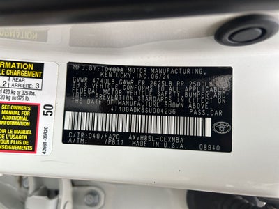 2025 Toyota CAMRY LE HYBRID