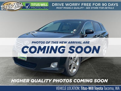 2011 Toyota VENZA Base 1 Owner/Bought here new