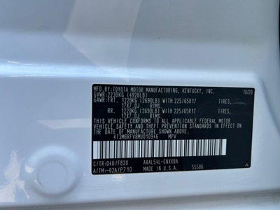 2021 Toyota RAV4 HYBRID LE