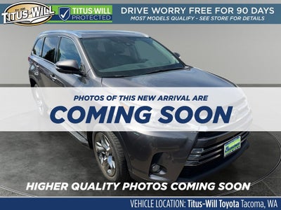 2018 Toyota Highlander Hybrid Limited Platinum