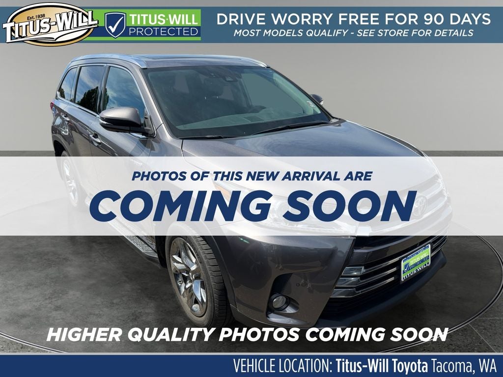 2018 Toyota Highlander Hybrid Limited Platinum
