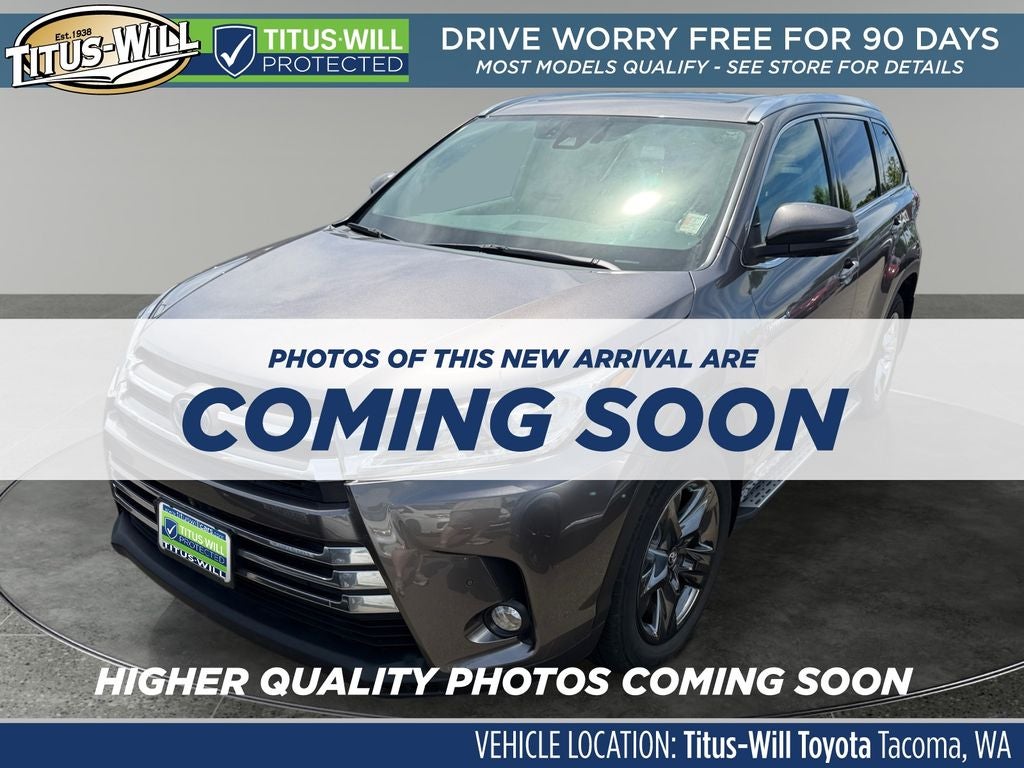 2018 Toyota Highlander Hybrid Limited Platinum