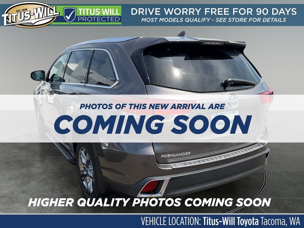 2018 Toyota Highlander Hybrid Limited Platinum