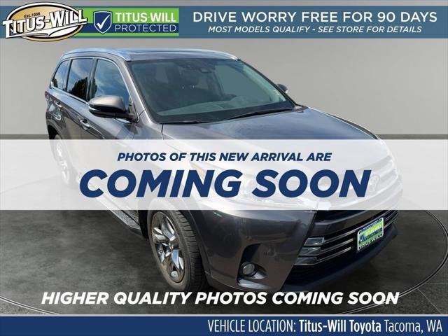 2018 Toyota Highlander Hybrid Limited Platinum