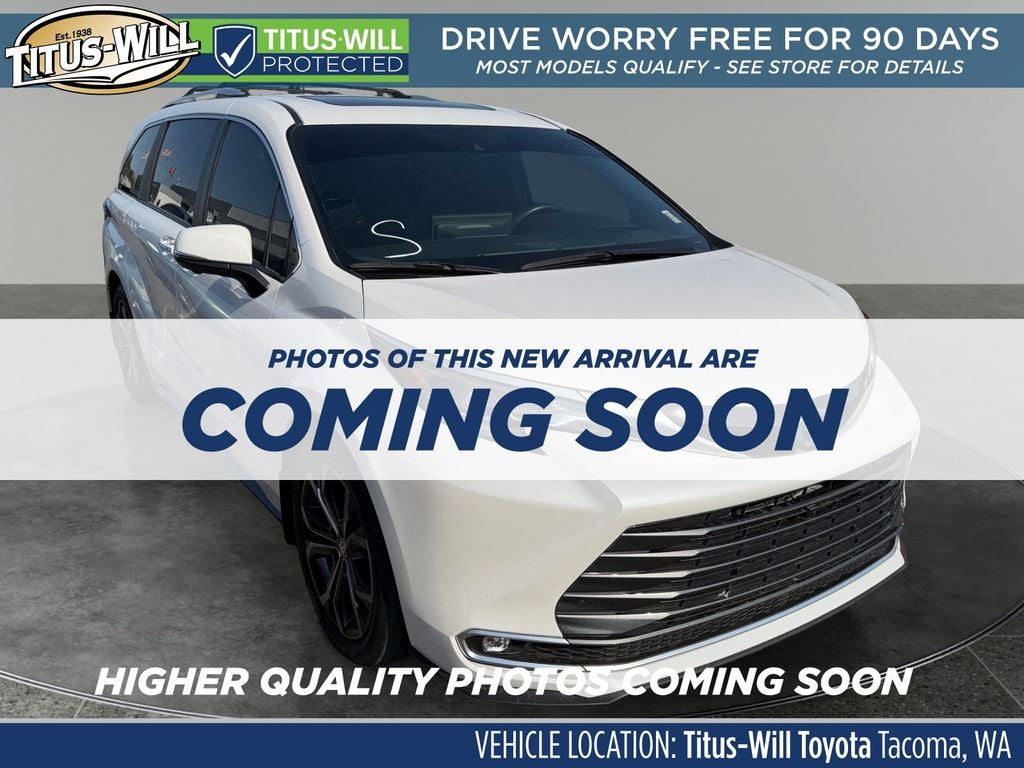 2025 Toyota Sienna Platinum 7 Passenger