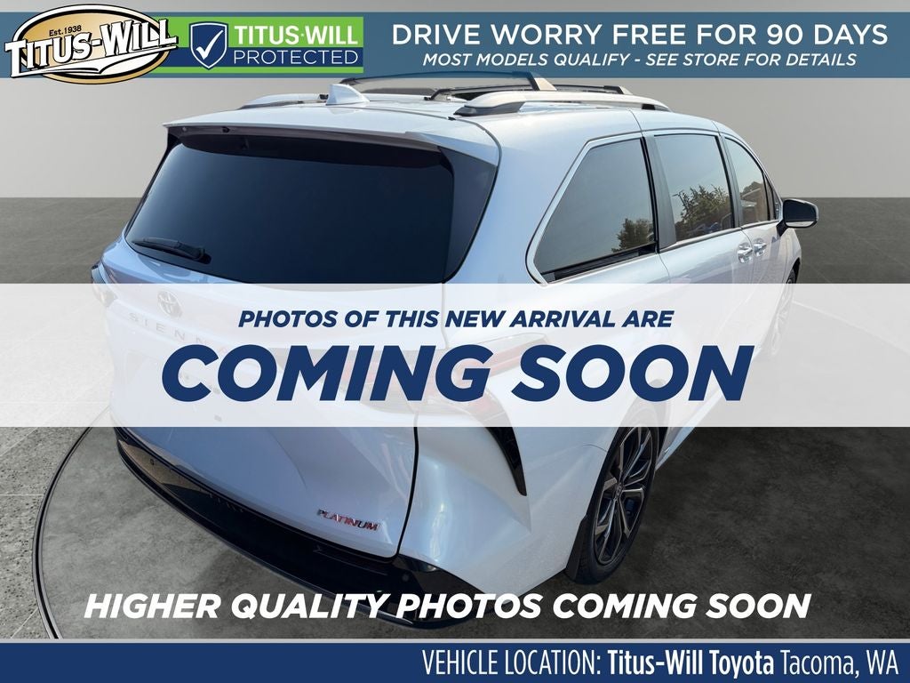 2025 Toyota Sienna Platinum 7 Passenger
