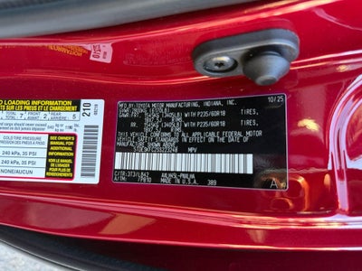2025 Toyota Sienna Platinum 7 Passenger