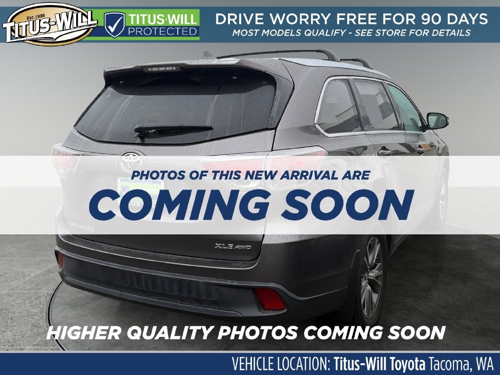 2015 Toyota Highlander XLE V6