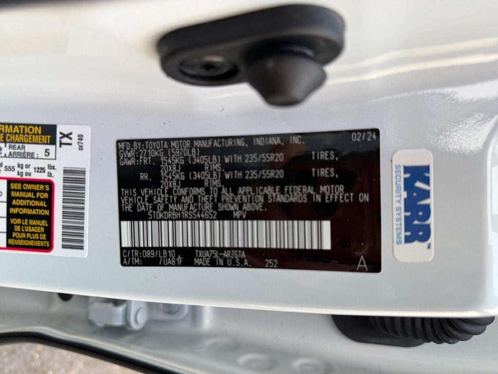 2024 Toyota Highlander Limited