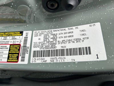 2025 Toyota TUNDRA HV 4X4 Limited