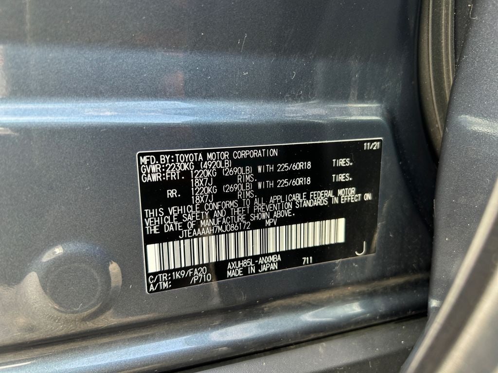 2021 Toyota Venza LE